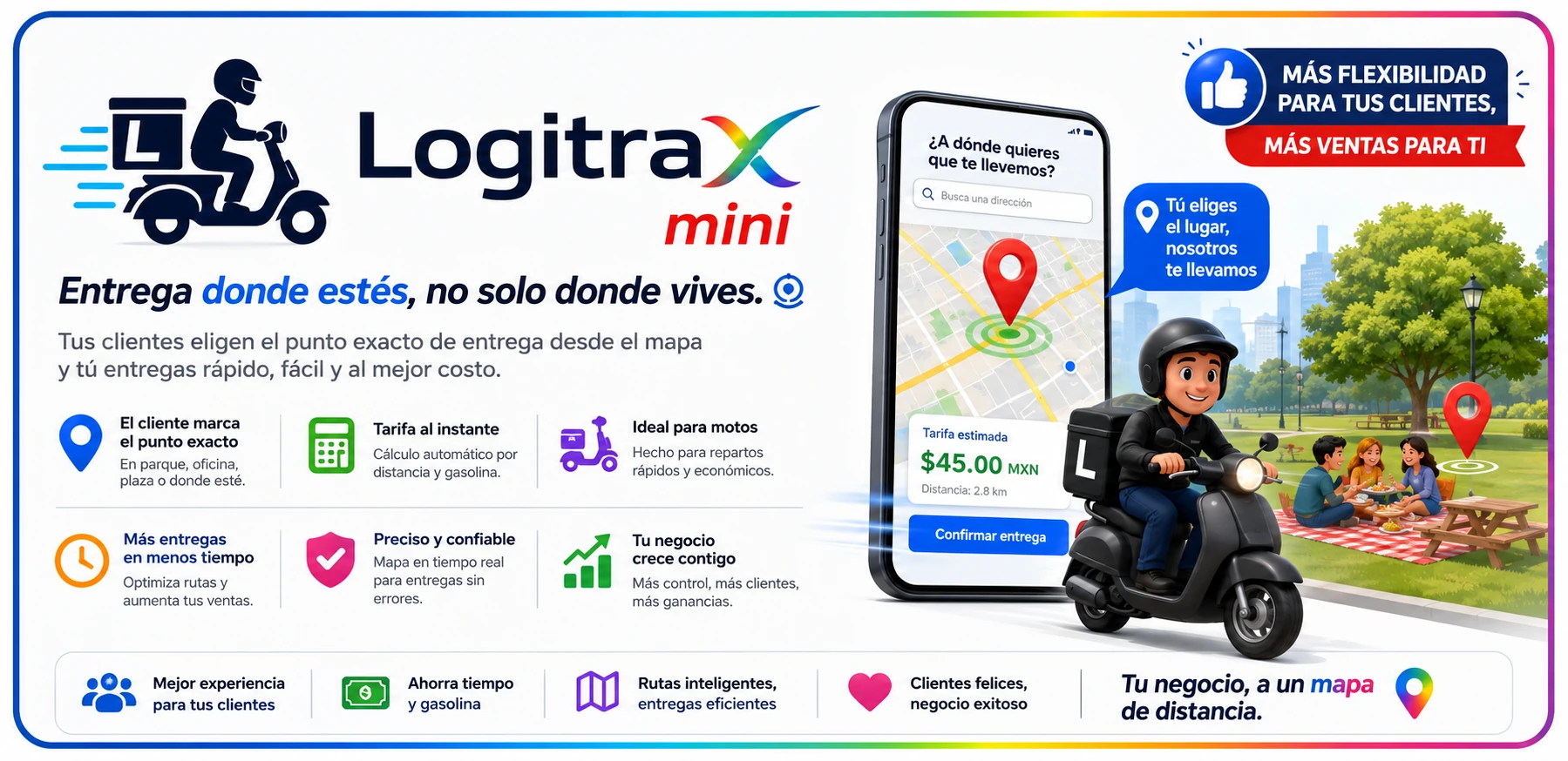 Nexial Delivery mini - deliver wherever you are